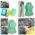 1PCS Disposable Adult Emergency Waterproof Rain Coat Hiking Camping Hood
