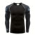 Mens Stylish Wolf Pattern Shirt Casual Breathable Crew Neck Quick Dry Moisture Wicking Long Sleeve Tee Top For Hiking Jogging