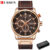 CURREN Brand Watch Men Leather Sports Watches Mens Army Military Quartz Wristwatch Chronograph Male Clock Relogio Masculino