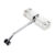 Safety Spring Door Closer Adjustable Speed Stainless Steel Automatic Door Closer