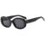 Versatile Fashion Sunglasses New Oval Frame Sun Glasses Retro Small Frame Eyeglasses Y2K Street Photo Glasses Female