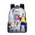 Ronaldo Wallpaper Cr7 Backpack Boys and Girls School Bag Childrens School Bag Cartoon Childrens Backpack Pen Bag Birthday Gift