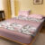 1 Piece of Lovers Cute Cat Pattern Frosted Bedsheet Bedroom Printed Bedspread Bedding Excluding Pillowcases