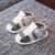 Summer Baby Shoes For Boys And Girls Comfortable Breathable Anti Kick Casual Sandals PU Soft Non Slip Walking Shoes