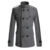 New European and American Mens Slim Fit Casual Double breasted Mid length Fashion Long sleeved Woolen Coat Windbreaker Coat