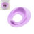 Baby Potty Training Toilet Seat with Cushion Handle Haute Collection Double AntiSlip Design and Splash Guard for Boys and Girls