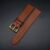 Black Brown Watch Strap with PU Leather Strap 12mm 14mm 16mm 18mm 20mm 22mm Suitable for Both Men and Women