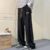 Sweatpants mens spring and autumn summer 2023 thin loose straight Japanese style trendy drape mens casual long pants men