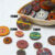 50pcs Retro Wooden Buttons 2 Holes Handwork Sewing Scrapbook Clothing Bosian Style Button DIY Crafts Accessories Decor