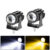 Motorcycle LED HeadLight Auxiliary Spotlight Lamp Work Offroad Driving Fog Lamp Headlamp White Yellow Motorcycles Headlight Fog