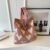 Soft Knitted Crochet Bag Trendy Handbag Underarm Bag Heart Knit Shoulder Bags Commute Large Capacity Knitting Tote Bag Girls