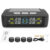 Tire Pressure Monitoring System SolarUSB Powered Tyre Temperature Monitor Car TPMS Auto Security Alarm Systems