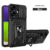 Case For Infinix Hot 40 40i 30 30i 20 20S 12 12i 11S 10 4G 5G Pro Play Slide Stand Ring Camera Military Grade Card Slot Cover
