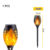 12Pcs Solar Flame Torch Lights Optional Flickering Light Waterproof Garden Decoration Outdoor Lawn Path Yard Lamps
