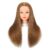 100 Real Hair Mannequin Head With Human Hair Hairdresser Cosmetology Mannequin Manikin Training Practice Styling Doll Head
