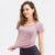 Women Yoga Top Running Workout Gym Crop TopShort Sleeve Stretch Casual Exercise Women TShirts Fitness Sport Top