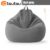 OTAUTAU Cotton Linen Bean Bag Cover without Filler Floor Corner Lazy Beanbag Chair Pouf Salon Ottoman Puff Lounger Sac DD002