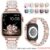 Bling Diamond Strap For Apple Watch Band 40mm 45mm 44mm 41mm 42mm 38mm Metal Belt For IWatch Series 7 SE 6 5 4 Ladies Bracelet