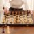 44cm 173inWooden folding chess set felt game board inside store adult gift family game board