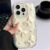 3D Pearl Bow Glitter Shockproof Phone Case For iPhone 14 13 12 11 15 Pro Max 15 Plus XS Max XR XS Clear Soft Silicone Cute Cover