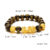 New Pixiu Bangle Luck Wealth Buddha Black Obsidian Stone Beaded Bracelet Colorful Charm Chinese Feng Shui Bracelet For Women Men