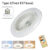 Fan Light 2in1 Dimmable AC85265V LED Fan Ceiling Light 3 Speed Modes E27 LED Light Remote Control for Living Room Bedroom
