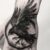 Waterproof Temporary Tattoo Sticker eagle Crow Gothic eye Fake Tatto Flash Tatoo Hand back Arm art Tattoos for boy Women Men