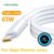 65W Type C Cable For Realme C35 6 7 8i 8 9 Pro GT 2 Neo 3T Phone VOOC Super fast Charger Cable For OPPO Reno4 Z A94 5G