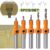 STONEGO 1PC5PCS 8mm Shank HSS Woodworking Countersink Router Bit Screw Extractor Demolition for Wood Milling Cutter