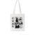 Jujutsu Kaisen canvas bag Japanese anime women shoulder bag ins Harajuku large capacity new hip hop Vintage cartoon shopper bags