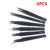 6Pcs Antistatic ESD Stainless Steel Tweezers Maintenance Tool Industrial Precision Curved Straight Tweezers Repair Tools Set