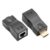 2Pcs Portable PVC Ethernet Cable To HDMI 1080P 4K HDMI Extender 30 Meter Transmission Black Blue Cable Amplifier Transmitter CAT5E6