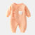 Boys Girls Bodysuit Newborn Onesie Clothes Cotton Toddler Home Wear 06M Thickened Spring and Autumn Clothing