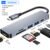 USB C HUB 4K 30Hz Type C to HDMIcompatible USB 30 Adapter 11 in 1 Type C HUB Dock PD 87W USB C Splitter for MacBook Pro Air