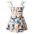 19Y Baby Girl Summer Cotton Dress Children Fashion Dress Thin Girl Style Halter Skirt Childrens Floral Skirt