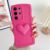 Soft TPU Love Heart Wavy Case for Samsung Galaxy S23 S21 S20 FE S24 S22 Ultra Plus A55 A35 A25 A15 A54 A53 A34 5G A05 A05s