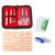 Silicone Surgical Suture Training Kit Reusable Skin Wounds Suture Teaching Module Human Traumatic Suturing Training Bag