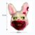 Fancy Halloween Party Stage Scary Bear Rabbit Cartoon Cosplay Face Mask Head Cover Carnival Costume Props Dance Masquerade Mask