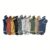 10 Pair Unisex Solid Color Casual Striped Short Ankle Socks For Daily Life Breathable Solid Versatile Crew Socks
