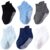 6 PairsLot Cotton Baby Antislip Boat Socks For Boys Girls Low Cut Floor Kids Toddler Sock With Rubber Grips For 01Years