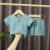 05Y Baby Summer Sets Solid Cotton Linen TshirtsElasctic Shorts Kids Clothes Casual Clothing Sets for Children Outfit Set