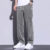 Mens Summer New Ultra Thin Baggy Lyocell Soft Breathable Straight Trousers Elastic Waist Casual Trousers Plus Size M5XL