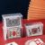 13pcs Playing Card Box Clear Deck Case Two Poker Images Can Be Placed NO Cards Christmas Halloween Thanksgiving Gift Part