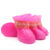 Pet silicone rain shoes antidirty nonslip waterproof dog shoes soft bottom footwear small dogs cats teddy Shoes