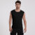 European and American Size MENS Solid Color Quickdrying Sleeveless Vest Young MENS Fitness and Leisure T Middleaged MENS Ve