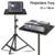 Sound Card Projector Tray Live Microphone Tripod Stand Smartphone Camera Laptop Bracket Platform With 14inch Screw Adapter