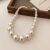 Vintage Gradient Size Pearl Necklace for Women New Design Temperament Collarbone Chain Fashion Necklace Womens Jewelry
