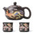 Tea Pot Handmade Dragons Phoenixs Colorchanging Purple Clay Teapot Reusable Practical Tea Pot Gift For Tea Lover Drink Puer