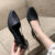 Heli shark new summer outdoor sandals fashion casual solid color pointed toe back cool strap womens low heel flat womens shoes